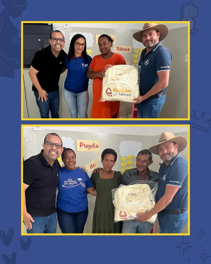Frei Inocêncio entrega kits para gestantes e fortalece saúde pública